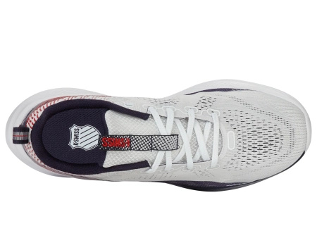 Męskie sneakersy K-Swiss PROTO TRAINER WHITE/PEACOAT/MARS RED-M (04302-113-M)