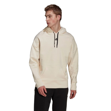 Bluza męska adidas Studio Lounge Fleece Hoodie beżowa (HB0483)