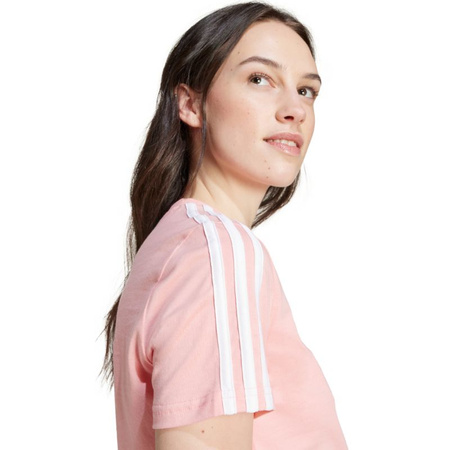 Koszulka adidas Essentials Slim 3-Stripes Tee W IY4200