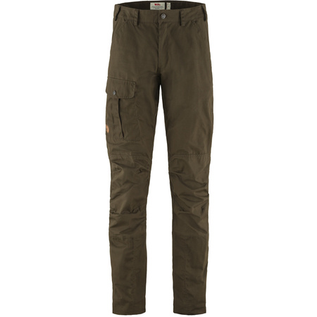 Spodnie trekkingowe męskie Fjällräven Nils Trousers M Dark Olive turystyczne zielone (F81752-633)