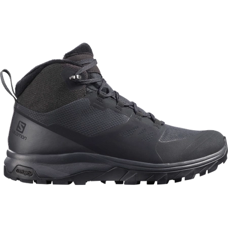 Wyprzedaż - Buty trekkingowe damskie Salomon OUTsnap CSWP zimowe outdoorwe wodoodporne czarne (L41110100)