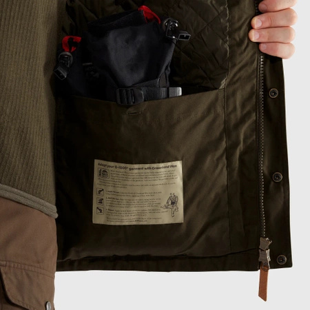 Kurtka ocieplana męska Fjällräven Sörmland Padded Jacket M Dark Olive (F90700-633)