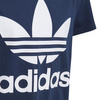 T-shirt bawełniany chłopięcy Adidas Originals TREFOIL TEE koszulka bawełniana niebieska (GD2679)