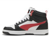Buty dla chłopca Puma REBOUND V6 MID JR Czarny (39383116)