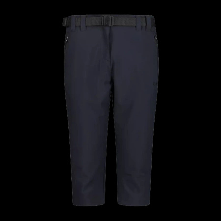 Wyprzedaż - Spodnie trekkingowe damskie CMP Woman Capri trzy czwarte grafitowe (3T51246-U423)