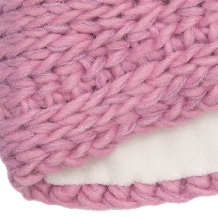 Dzianinowa czapka Trollkids Girls Winter Headband dla dziewczynki (969-244)