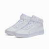 Wyprzedaż - Sneakersy damskie Puma Carina 2.0 Mid buty sportowe wysokie białe (385851-02)