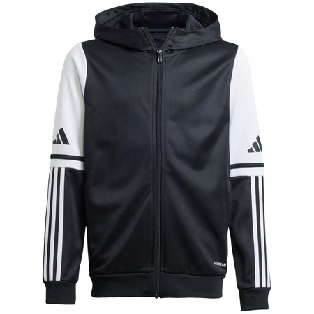 Bluza dla dzieci adidas Squadra 25 Hoodie czarno-biała (JE2756)