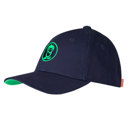 Czapka na lato dziecięca dla chłopca/dziewczynki Trollkids Kids Kroksand Cap navy/pepper green (400-169)