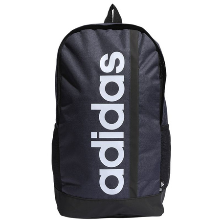 Plecak sportowy damski/męski adidas Essentials Linear Backpack treningowy szkolny granatowy (HR5343)