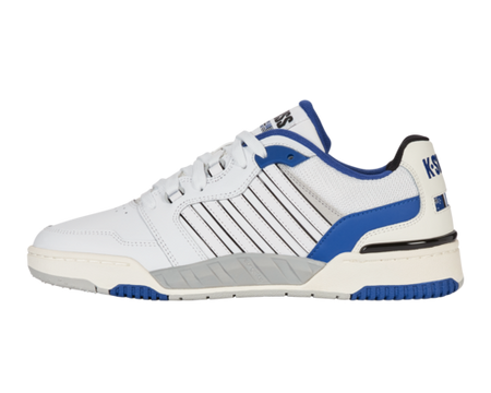 Męskie sneakersy K-Swiss SI-18 RIVAL WHITE/BLUE QUARTZ/BLACK-M (08531-125-M)