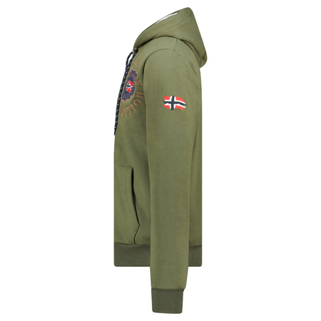 Bluza Geographical Norway GEGANTO KAKI DB MEN 100 khaki męska (WZ3028H/GN-Kaki)
