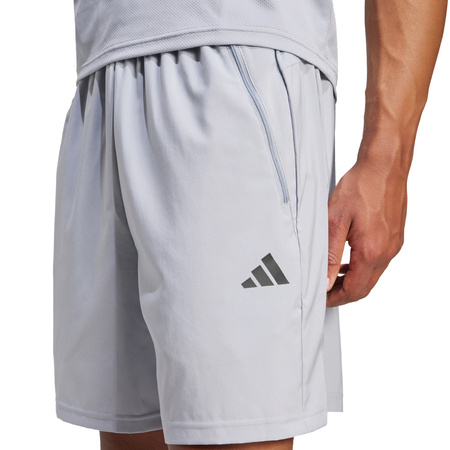 Spodenki męskie adidas Train Essentials Woven Training szare (JX2716)