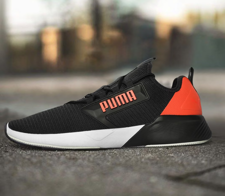 Wyprzedaż - Sneakersy do biegania Puma Retaliate Block buty sportowe czarne (195549-05)