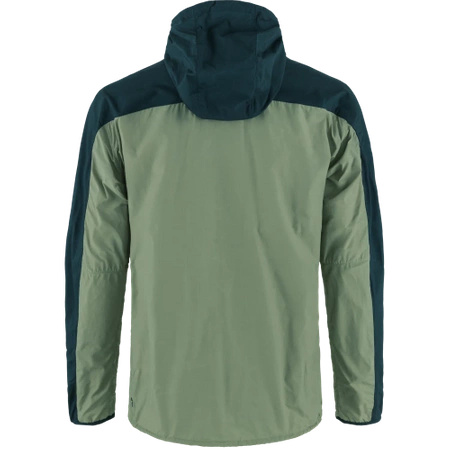 Kurtka softshell męska Fjällräven High Coast Wind Jacket M Patina Green-Navy (F82606-614-560)