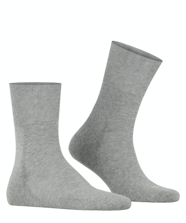 Wyprzedaż - Skarpety sportowe męskie/damskie długie FALKE Run SO light grey (16605-3400)