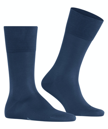 Wyprzedaż - Skarpety męskie bawełniane długie FALKE Tiago SO royal blue (14662-6000)