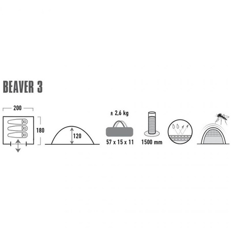 Namiot High Peak Beaver 3 10320