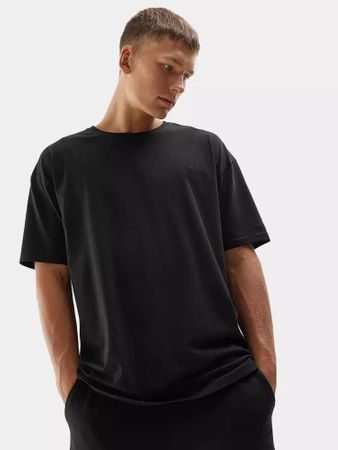 Koszulka unisex 4F black (4FAW23TTSHU0885-20S)