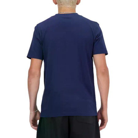 Koszulka New Balance S/S NEW BALANCE STACKED LO NNY Granatowy (MT41502NNY)