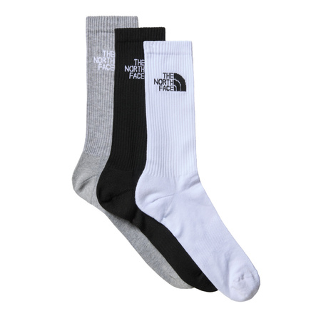 Skarpetki The North Face MLSPRT SOCK CSH CREW 3P Biały (NF0A882H3OW)