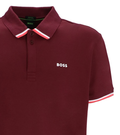 Koszulka polo BOSS Paddy Lux czerwony (50538185-614)