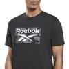 Męski T-shirt Reebok CAMO TEE w kolorze czarnym (HA6313)