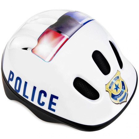 Kask rowerowy Spokey Police Jr (927857)