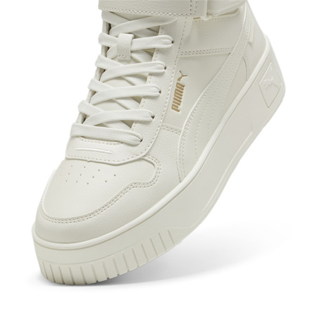 Wyprzedaż - Sneakersy damskie Puma Carina Street Mid WTR wysokie za kostkę szare (398050-02)