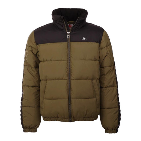 Kurtka zimowa puchowa męska KAPPA LIMBO zielona MEN JACKET REGULAR FIT WINTER MOSS (312020-18-0523)