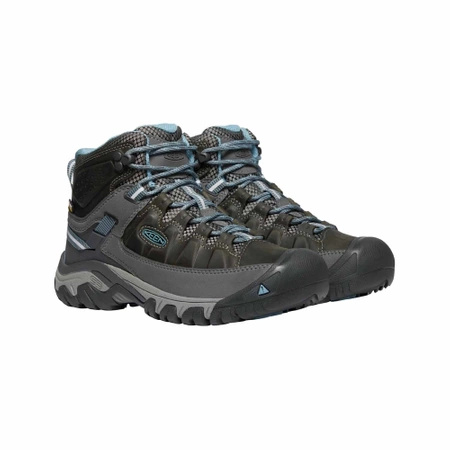 Wyprzedaż - Buty trekkingowe damskie Keen Targhee III MID WP skórzane wodoodporne szare (KE-1023040)