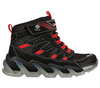 Wyprzedaż - Buty sportowe dziecięce Skechers S-Lights Mega Surge lampki led w podeszwie czarne (400131L-BKRD)