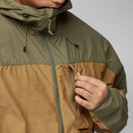 Kurtka softshell męska Fjällräven High Coast Wind Jacket M Buckwheat Brown-Green (F82606-232-620)