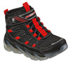 Wyprzedaż - Buty sportowe dziecięce Skechers S-Lights Mega Surge lampki led w podeszwie czarne (400131L-BKRD)