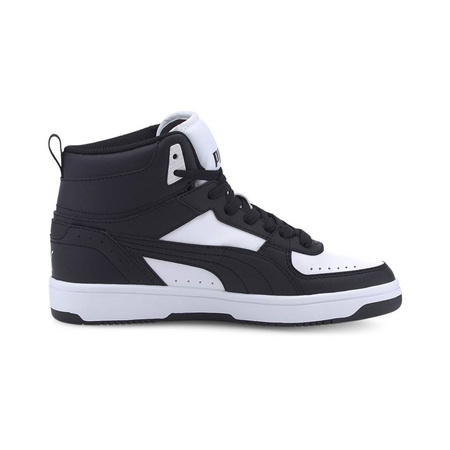 Sneakersy młodzieżowe wysokie Puma Rebound JOY Jr junior czarne (374687-01)