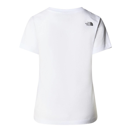 Koszulka The North Face W S/S EASY TEE Biały (NF0A87N6FN4)