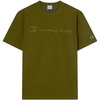 Koszulka męska Champion SS Tee oliwkowa (220273 GS585)