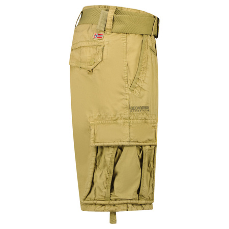 Bermudy Geographical Norway PASTEQUE EO MEN 063 mastyks (jasnobeżowy) męska (SX1425H/GNO-Mastic)