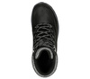 Buty zimowe damskie Skechers Synergy Cool Seeker wysokie sneakersy z mikroskóry czarne (167425-BLK)