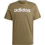 Koszulka adidas Essentials Single Jersey Linear Embroidered Logo Tee M (IC9280)