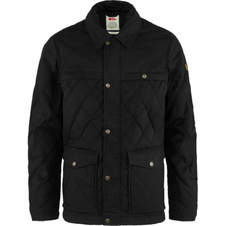 Kurtka puchowa ocieplana męska Fjällräven Övik Wool Padded Jacket M Black (F84127-550)