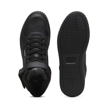 Wyprzedaż - Sneakersy damskie Puma Carina Street Mid WTR buty sportowe wysokie za kostkę czarne (398050-01)