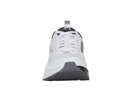 Męskie sneakersy K-Swiss AERO-ACTV XMCLARENII WHITE/BLACK/PAPAYA-M (04410-196-M)