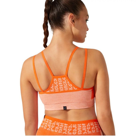 Stanik sportowy Asics Cropped Logo Seamless Bra W (2032B791-800)