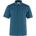 Koszula z krótkim rękawem męska Fjällräven Övik Lite Shirt SS M Uncle Blue (F87038-520)