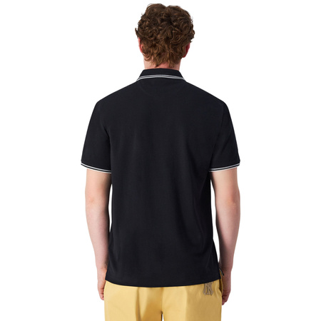 Koszulka męska Champion polo czarna (220897 KK001)