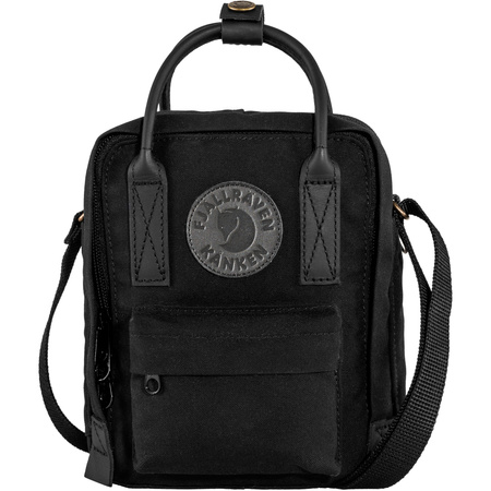 Torba na ramię męska/damska Fjällräven Kånken No. 2 Black Sling Black czarny (F23799-550)