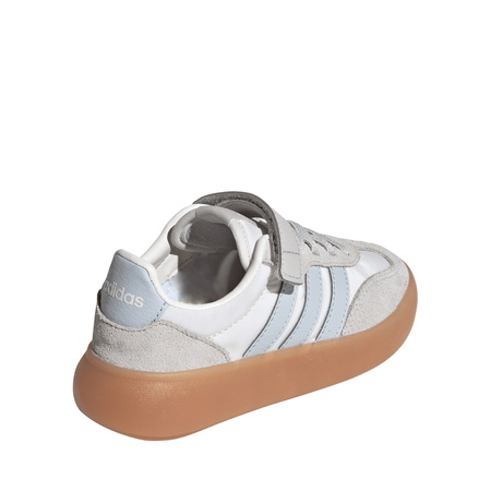 Buty dla dzieci adidas Barreda Decode EL biało-błękitne (JR0771)