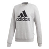 Męska bluza adidas Performance M MH BOS CREW FL szara (GC7337)