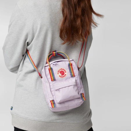 Torba na ramię Fjällräven Kånken Rainbow Sling Pastel Lavender-Rainbow Pattern (F23623-457-907)